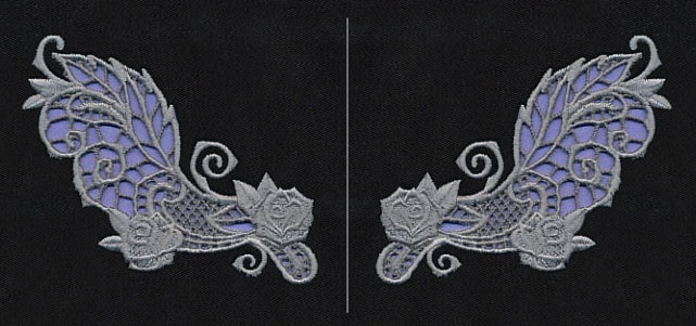 Rose & Bone - Neckline Accent (Cutwork) - Image 3