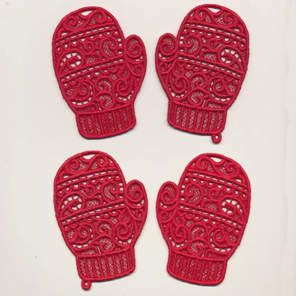 Rustic Mittens (Lace) - Image 2