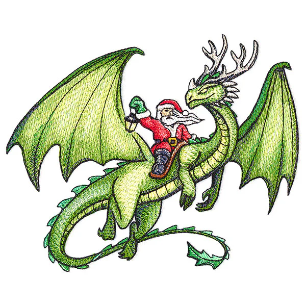 Santa and His Christmas Dragon - Image 5