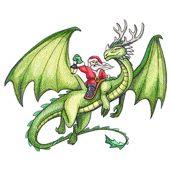 Santa and His Christmas Dragon - Image 7