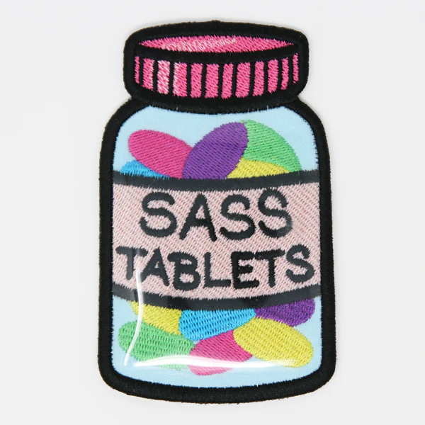 Sass Tablets (Patch) (Vinyl Applique) - Image 6