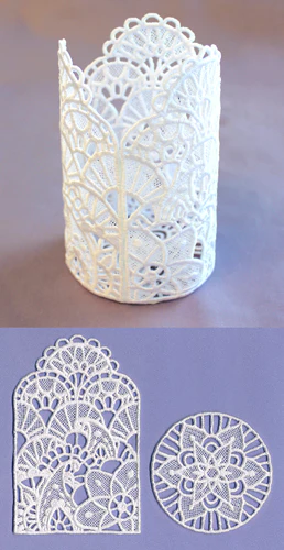 Scalloped Lantern (Lace) - Image 3