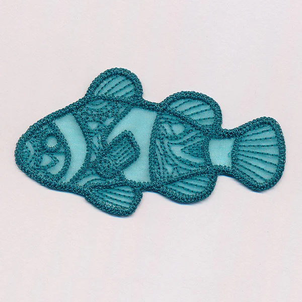 Sea Glass - Clownfish (Freestanding Organza) - Image 5