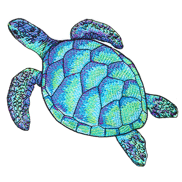 Sea Turtle in Watercolor - Image 5