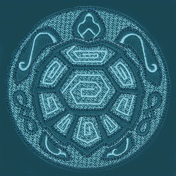 Sea Turtle Mandala (Embossed) - Image 9