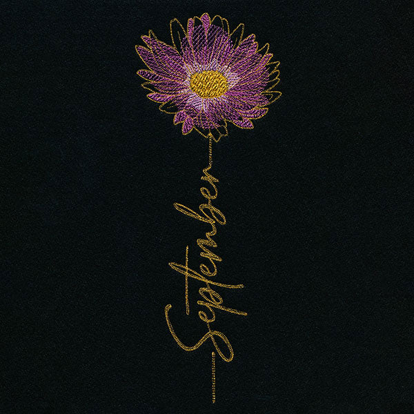 September Birth Flower - Aster - Image 5