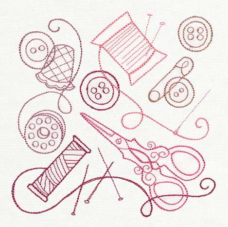 Sewing Collage - Image 4
