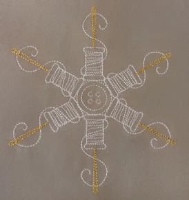 Sewing Snowflake - Image 2