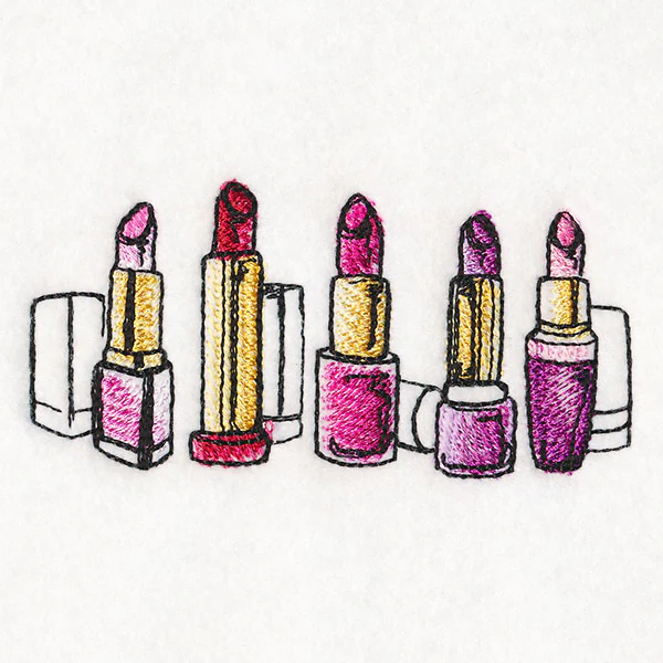 Shades of Pink Lipstick Rainbow - Image 5
