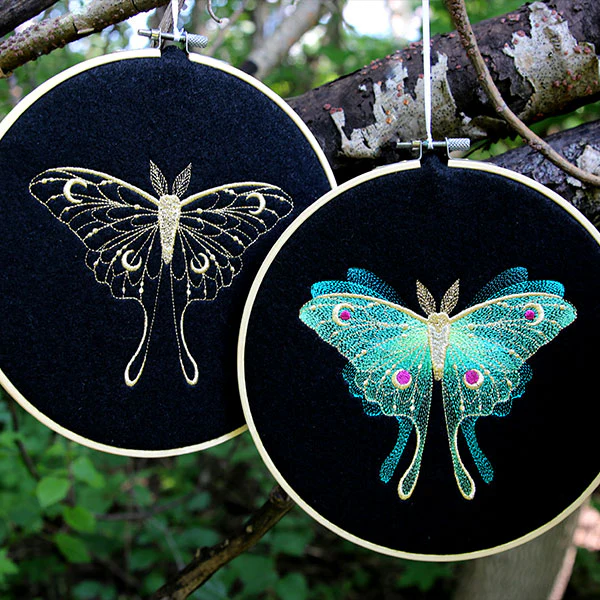 Sheer Illusions Luna Moth in Flight - Image 8