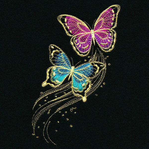 Shimmering Butterfly Trails - Image 7