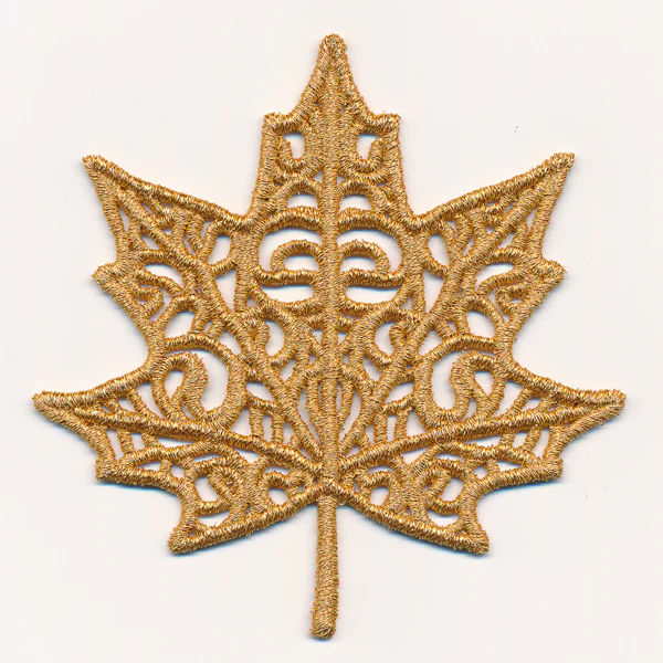 Shimmering Maple Leaf (Lace) - Image 3