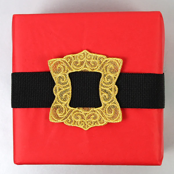 Shimmering Santa Buckle (Lace) - Image 4