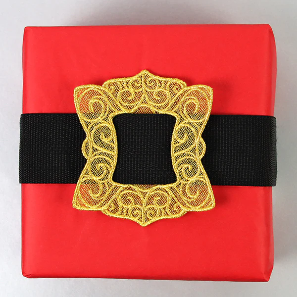 Shimmering Santa Buckle (Lace) - Image 6