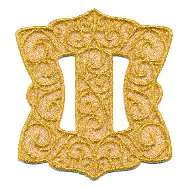 Shimmering Santa Buckle (Lace) - Image 7