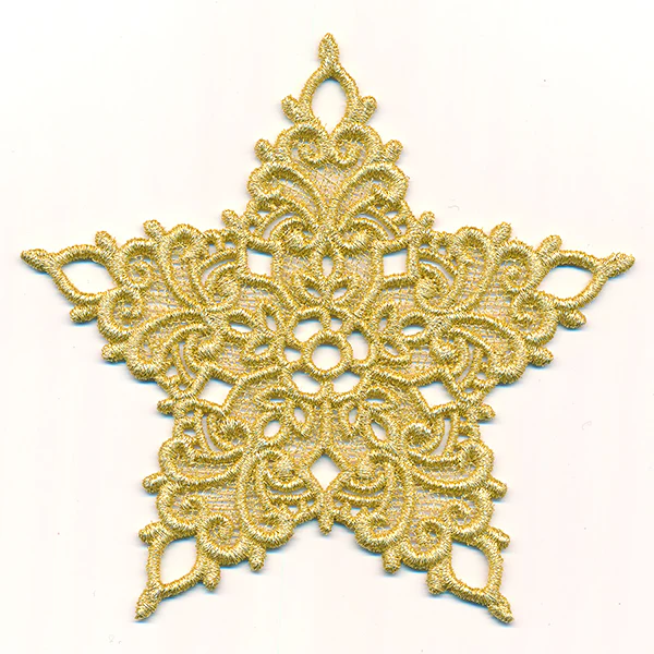 Shimmering Star Gift Topper (Lace) - Image 15