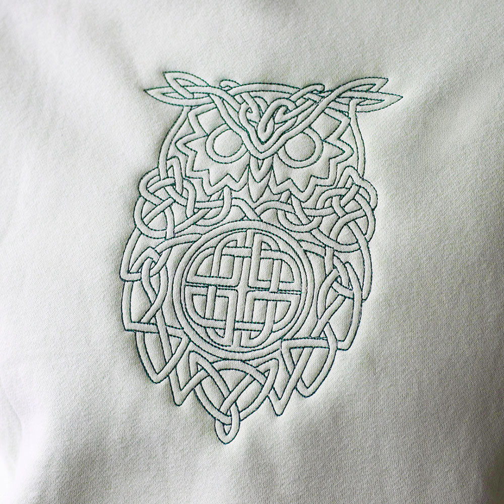 Simple Celtic Knotwork Owl (Quilting) - Image 4