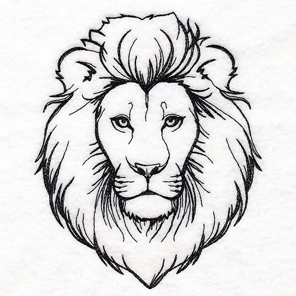 Simple Regal Lion (Quilting) - Image 13