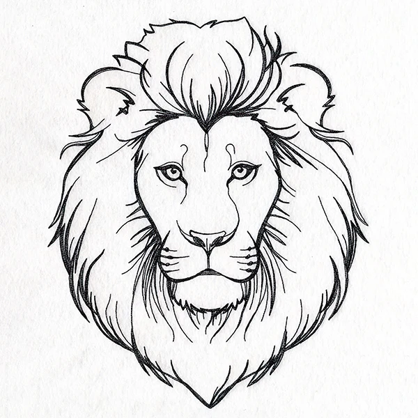 Simple Regal Lion (Quilting) - Image 2