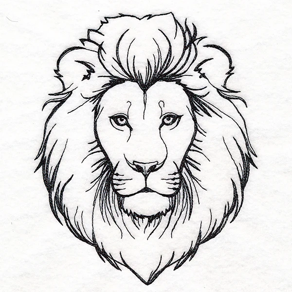 Simple Regal Lion (Quilting) - Image 9