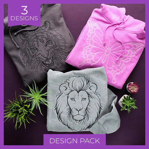 Simple Wildlife (Quilting) Design Pack - Image 13