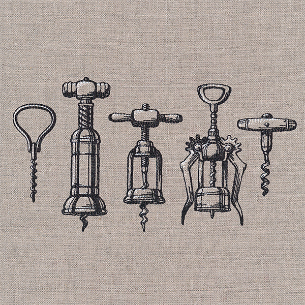 Sip Sip Hooray Corkscrew Border - Image 5