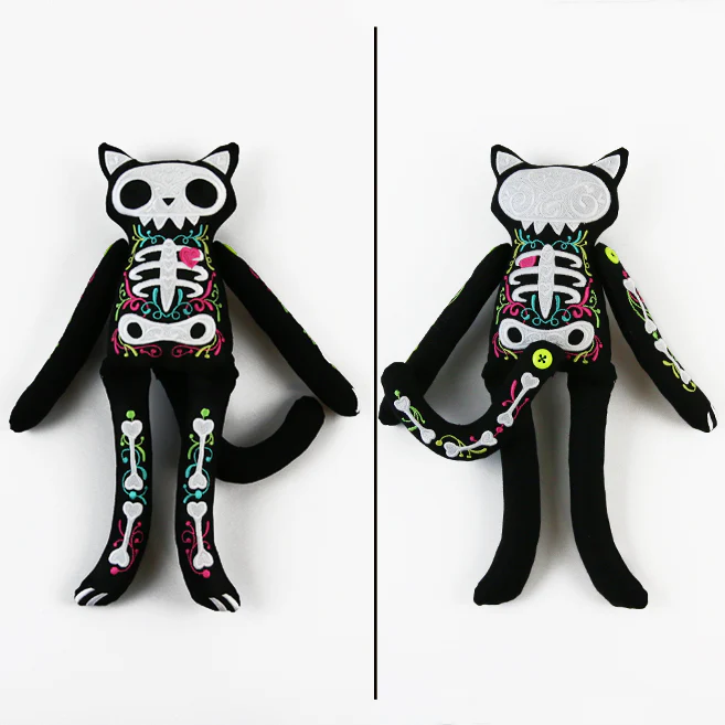 Skelekitty Doll (In-the-Hoop) - Image 2