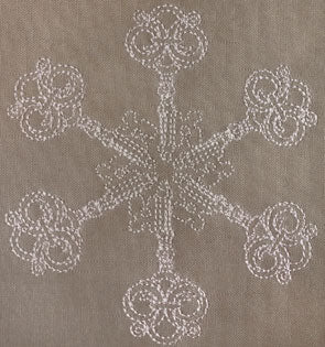 Skeleton Key Snowflake - Image 2