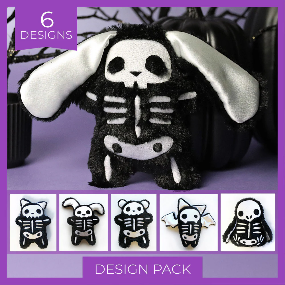 Skelly Plushies (Stuffed) (Design Pack) - Image 2