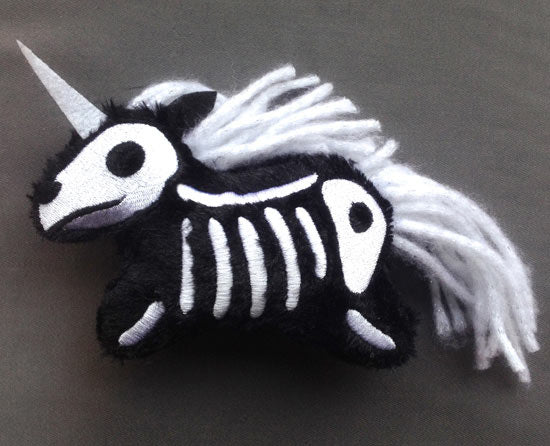 Skelly Plushies - Unicorn (Stuffed) - Image 2
