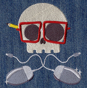 Skully Computer Geek - Image 3