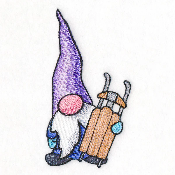 Sledding Gnomie Bob