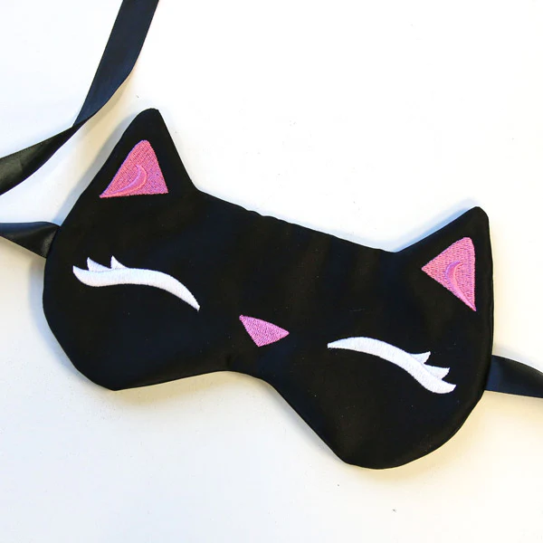 Sleepy Kitty Eye Mask (In the Hoop) - Image 3