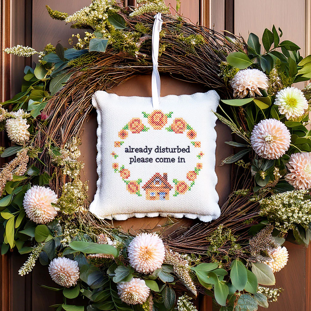 Snarky Samplers - Already Disturbed (Cross Stitch) - Image 5