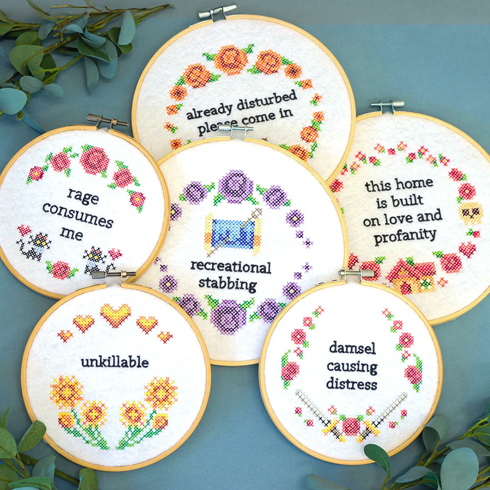 Snarky Samplers (Cross Stitch) Design Pack - Image 6