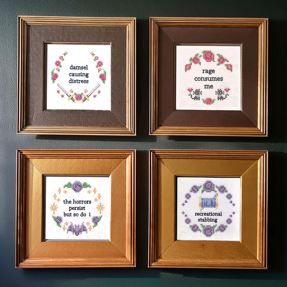 Snarky Samplers (Cross Stitch) Design Pack - Image 7