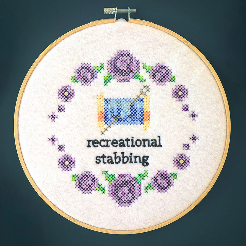 Snarky Samplers - Recreational Stabbing (Cross Stitch) - Image 5