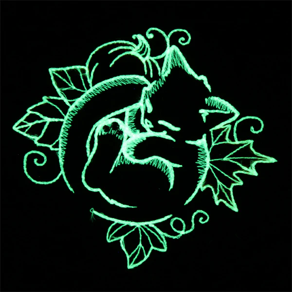 Snoozy Autumn Glow Cat - Image 12