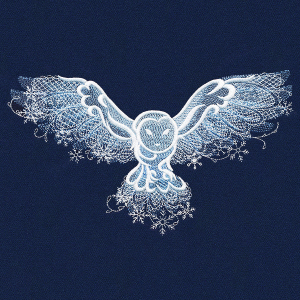 Snow Baroque Owl - Image 2