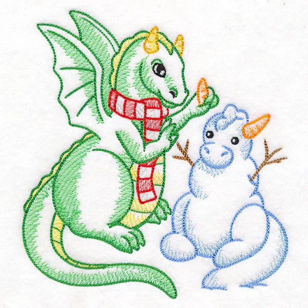 Snow Day Dragon - Image 2