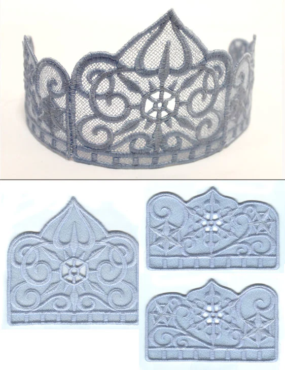 Snowflake Crown (Lace) - Image 3