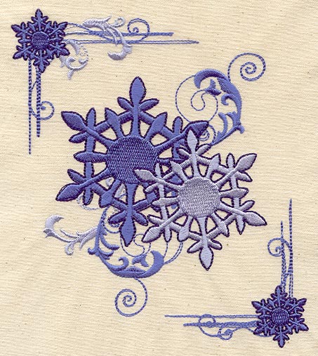 Snowflake Swirls - Image 3