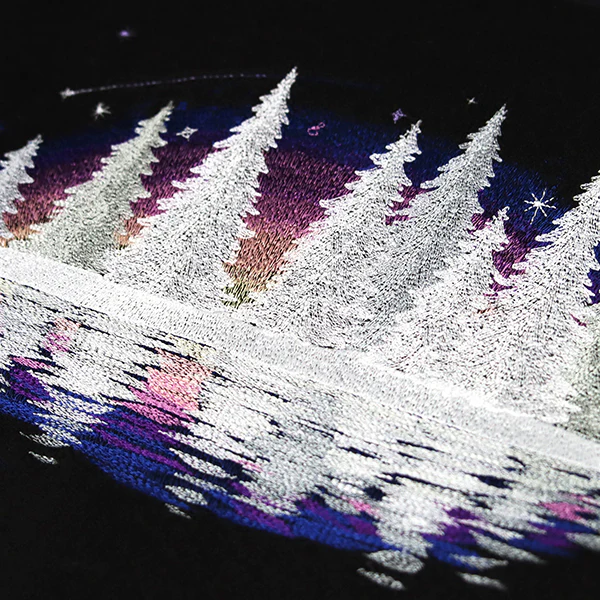 Snowy Forest Reflections - Image 2
