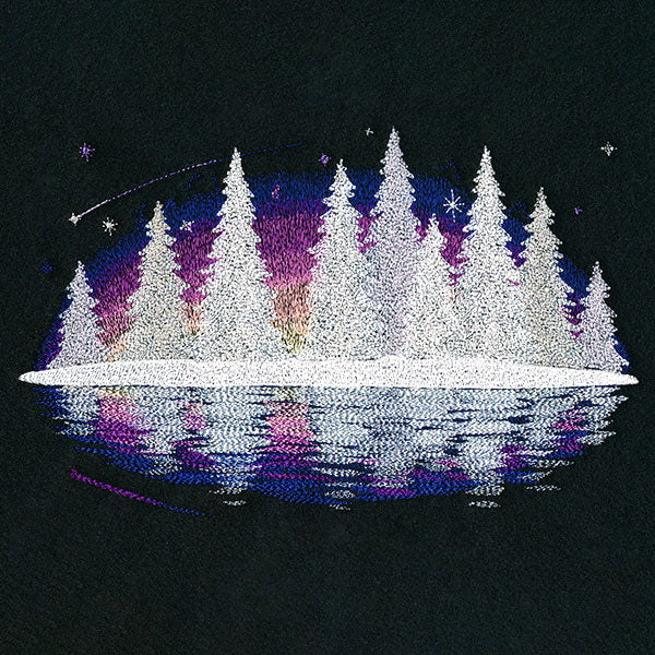 Snowy Forest Reflections - Image 3
