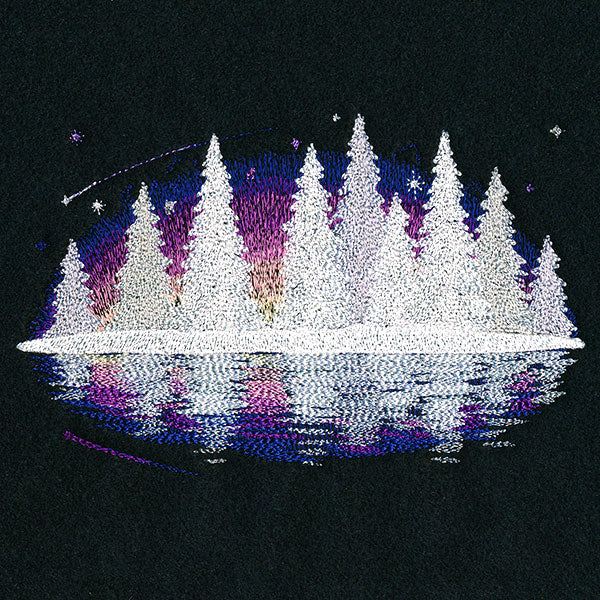 Snowy Forest Reflections - Image 7