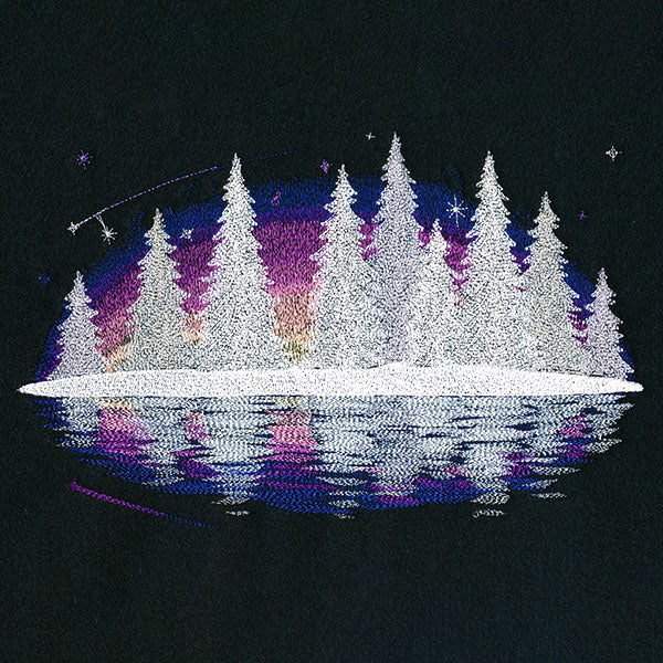 Snowy Forest Reflections - Image 9