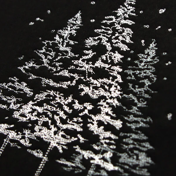 Snowy Moonlit Forest - Image 2