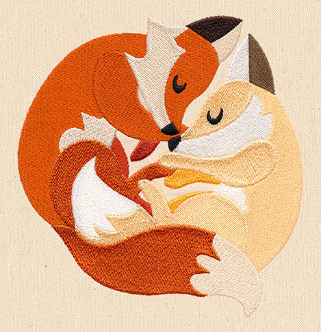 Snuggly Foxes - Image 4