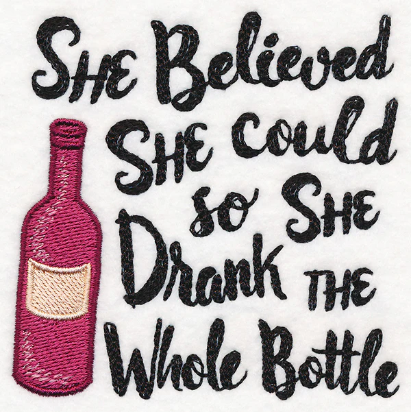 So She Drank the Whole Bottle - Image 4