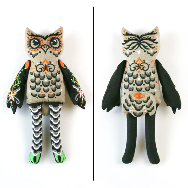 Sp-Whoo-ky Owl Doll (In-the-Hoop) - Image 2